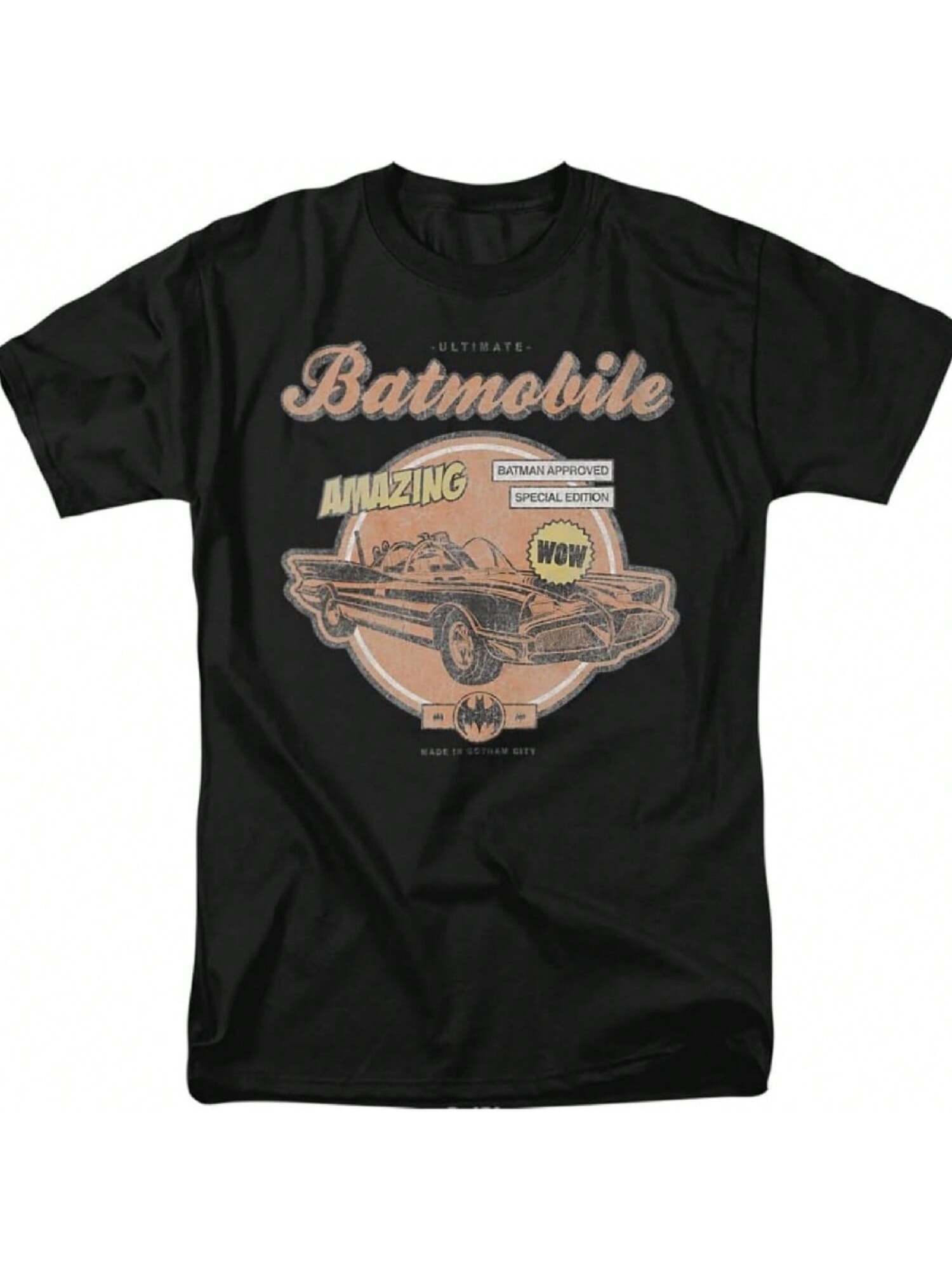 Batmobile Ad Unisex Adult T Shirt S разноцветный