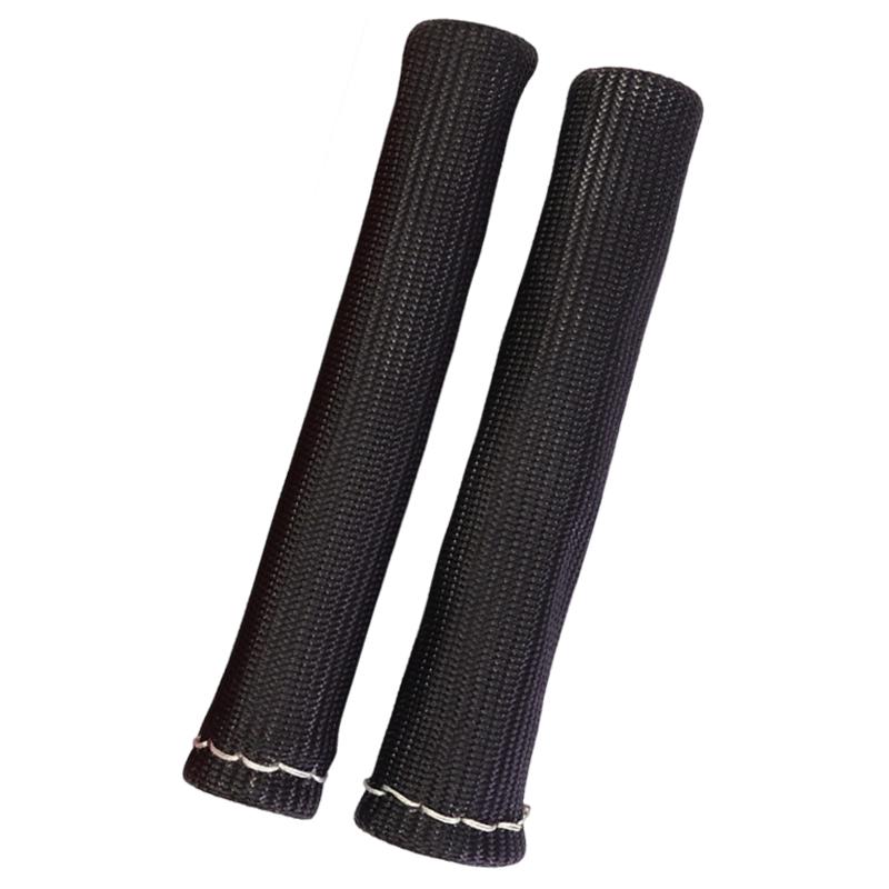 Protetor Térmico de Fibra de Vidro de Alta Temperatura para Cabo de Ignição Automotivo Bainha para Cabo de Vela Manga Protetora de Calor 1/2PCS
