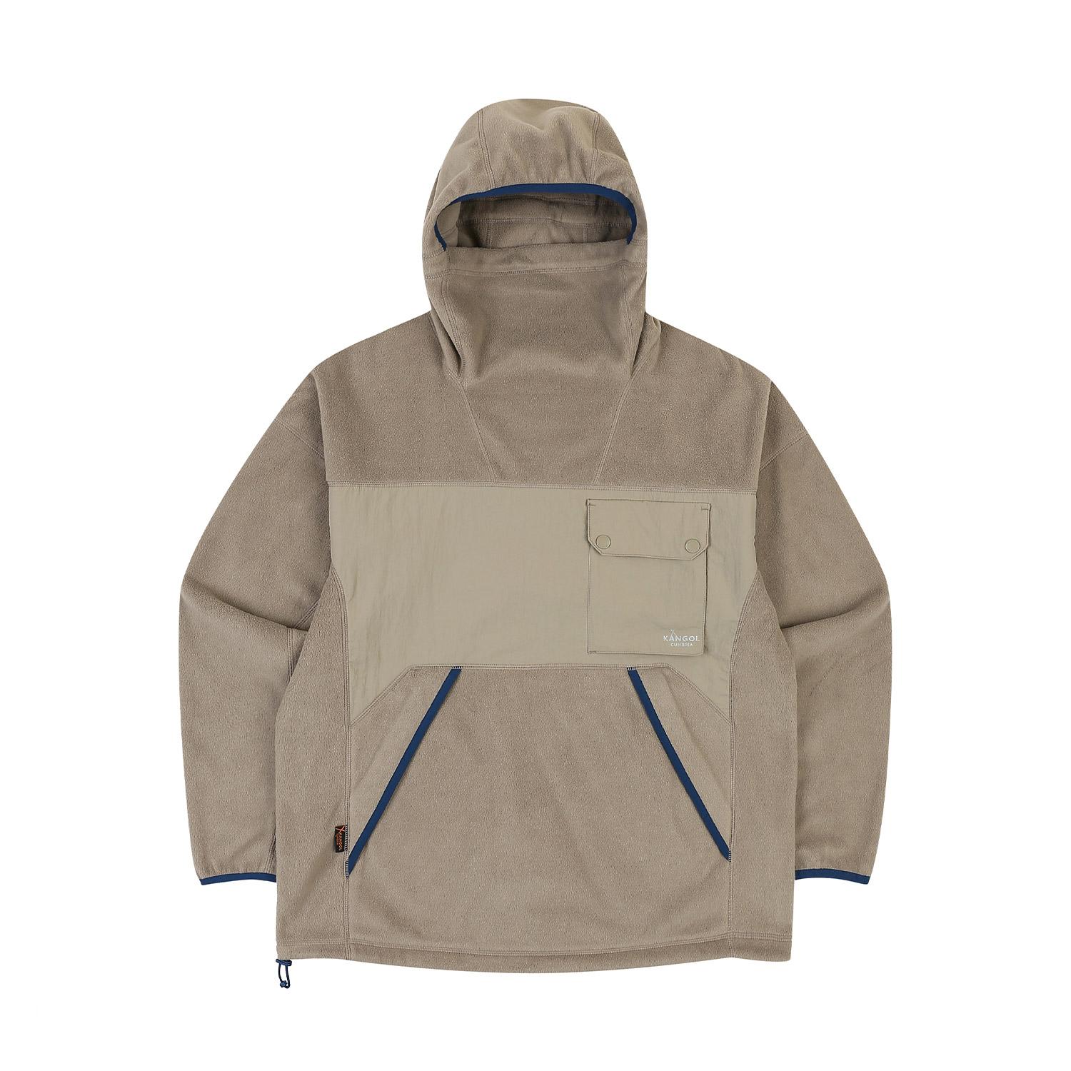Флисовая толстовка Kangol Cbr 7006 Бежевая Beige/M