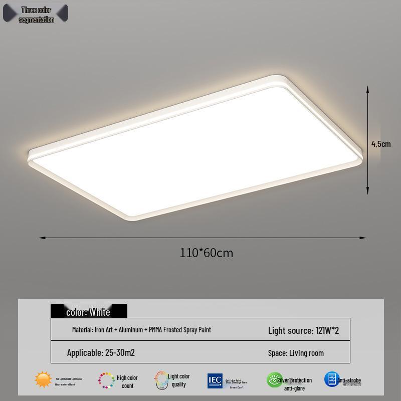 Lumină de Tavan LED Mare Modernă Minimalistă pentru Living, Dormitor sau Sală de Mese