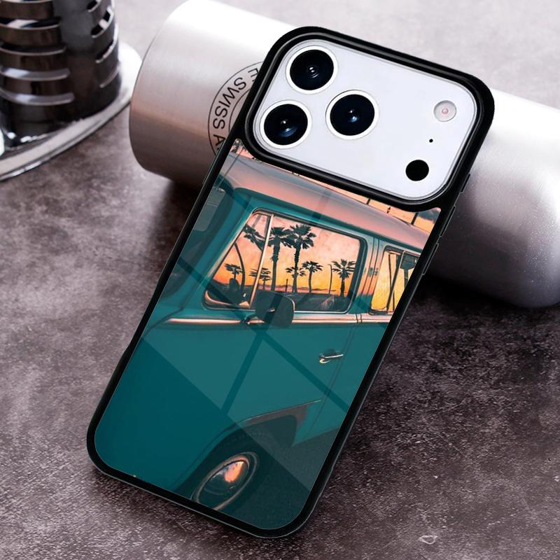 

Combi Van Surf Phone Case For iPhone 17 16 15 14 13 12 11 Pro Max Plus 17Air Soft Silicone Cover iPhone 16 Pro Max