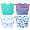 Baby Food 3D Nursery Apron Waterproof Bib for Set of Quick Machine Can Write Names by Nursery School For Nursery Girls [Three Mushroom] Apron, -