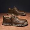 Fashion Fashion Soft Soled Hiking Shoes Mens Comfort Casual Walking Shoes Sports Man Sneakers Outdoor Driving Trainers Treking Footwear