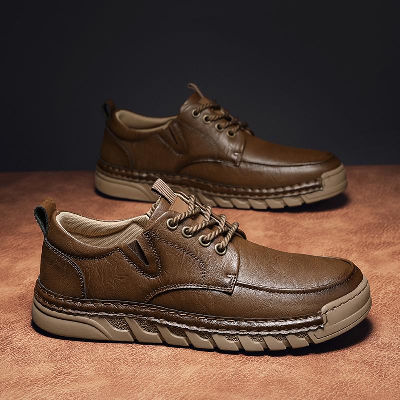 Fashion Fashion Soft Soled Hiking Shoes Mens Comfort Casual Walking Shoes Sports Man Sneakers Outdoor Driving Trainers Treking Footwear