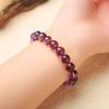 Natural Brazilian Amethyst Bracelet Men's and Women's Couple Crystal Jade Bracelet Transshipment Jewelry