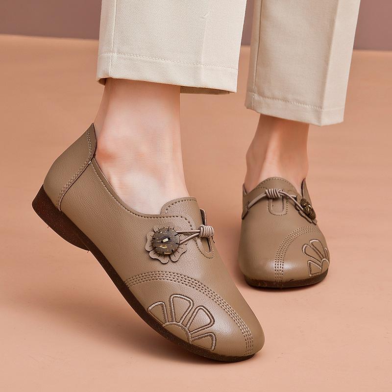 Penny Loafers for kvinner Klassiske slip-on-sko Komfortable kjolesko Uformelt kontorgåing kjøresko for kvinner Lett imitert skinnsko