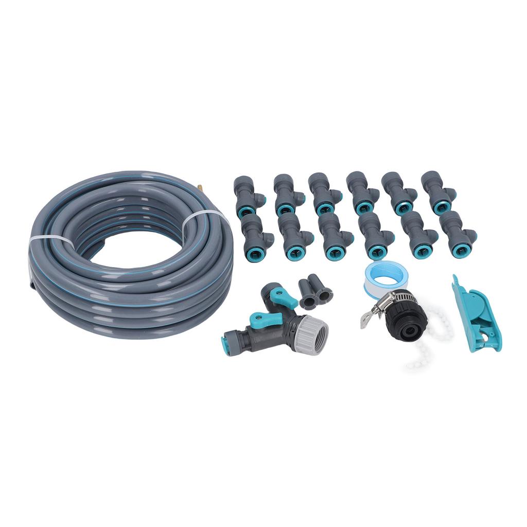Garden Watering System 10m Automatic Drip Irrigation Kits Patio Lawn Equipment Set with Hose