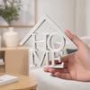 Letrero de Mesa para el Hogar Impreso en 3D, Letrero de Letras Moderno Independiente para el Hogar, Letrero Decorativo de Palabras para Mesa, Regalo de Inauguración para Casa Nueva