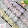 Handmade Beaded Multi-Color Organza Three-Dimensional Flower Barcode Clothing Lolita Skirt Decorative Water-Soluble Lace