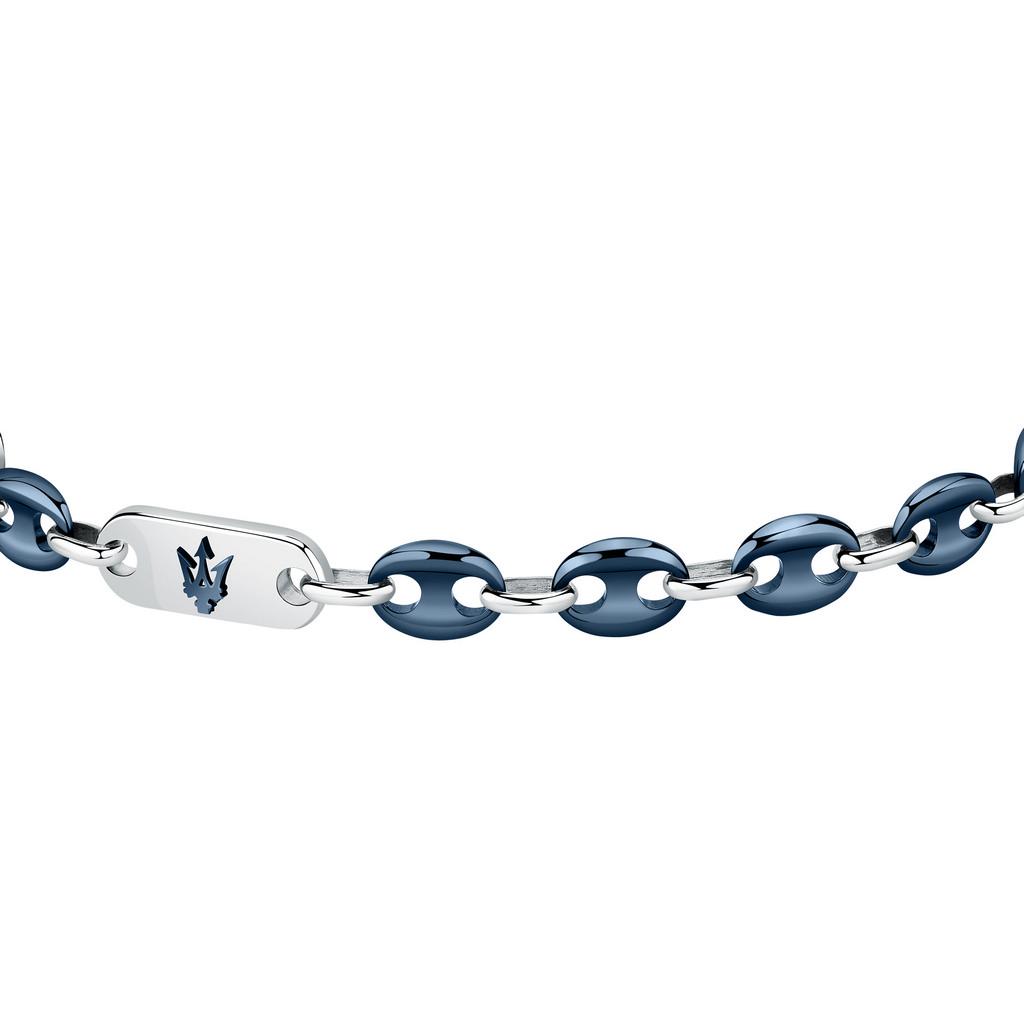 Maserati Jewels Stainless Steel And Alloy Bracelet JM422ATZ18- For Men