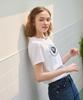 Deuloupisumeon Crack Circle Crest Supima Short Sleeve T-Shirt [Black]