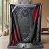 AC Milan Theme blanket Soft Flannel Blanket Plush Throw Blanket Cozy Sofa Bed Blanket for Home Decor