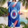 Asciugamano da Spiaggia Rangers FC Stampa Asciugatura Rapida Microfibra Assorbente Portatile da Viaggio Asciugamano da Nuoto