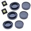 JHMei Body Cap and Rear Lens Cap Set for Minolta MD MC SR Mount Includes 3 Body 3 Rear and 2 Hot Shoe Covers with Levels Caps, Caps,