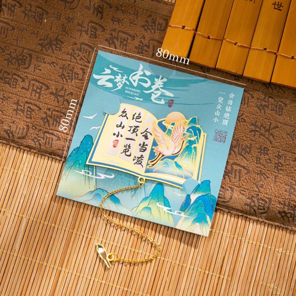 Stationery Book Clip Metal Pagination Mark New Bookmark