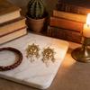 Bohemian Moon Sun Star Alloy Dangle Earrings For Women With Vintage Style