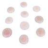 10pcs Rune Stones Set Multipurpose Polished Healing Witches Runes Set with Engraved Gypsy Symbol