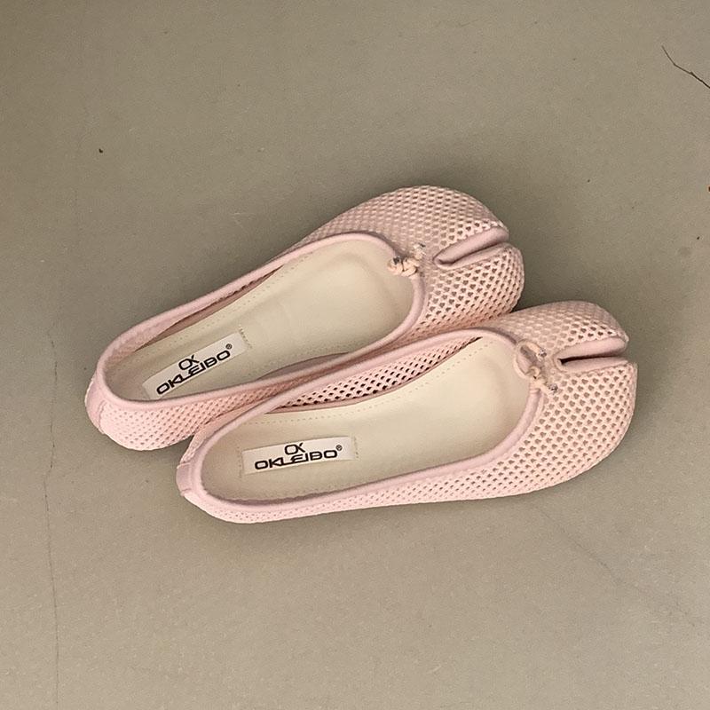 Fashion Fashion Mesh Ladies Flats Slip On Shoes Summer Spring Female Breathable Footwear Shallow Luxury Women Ballet Flats Shoes