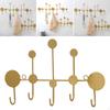 Behind Door Hanger Wall Hook Multipurpose Portable Mounted Coat Rack, Key Rack for
