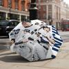 1 PC Automatic Folding Umbrella-New York Yankees Pattern, Portable & Foldable Design with 8 Ribs, Christmas Birthday Gifts