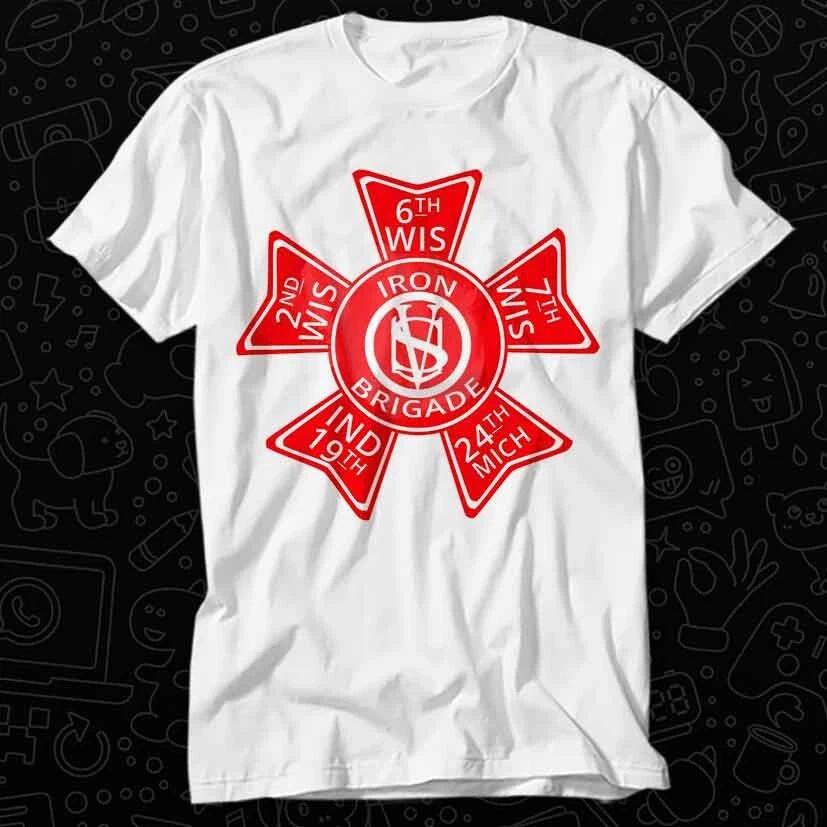 Iron Brigade American Us Civil War T Shirt 381 XL