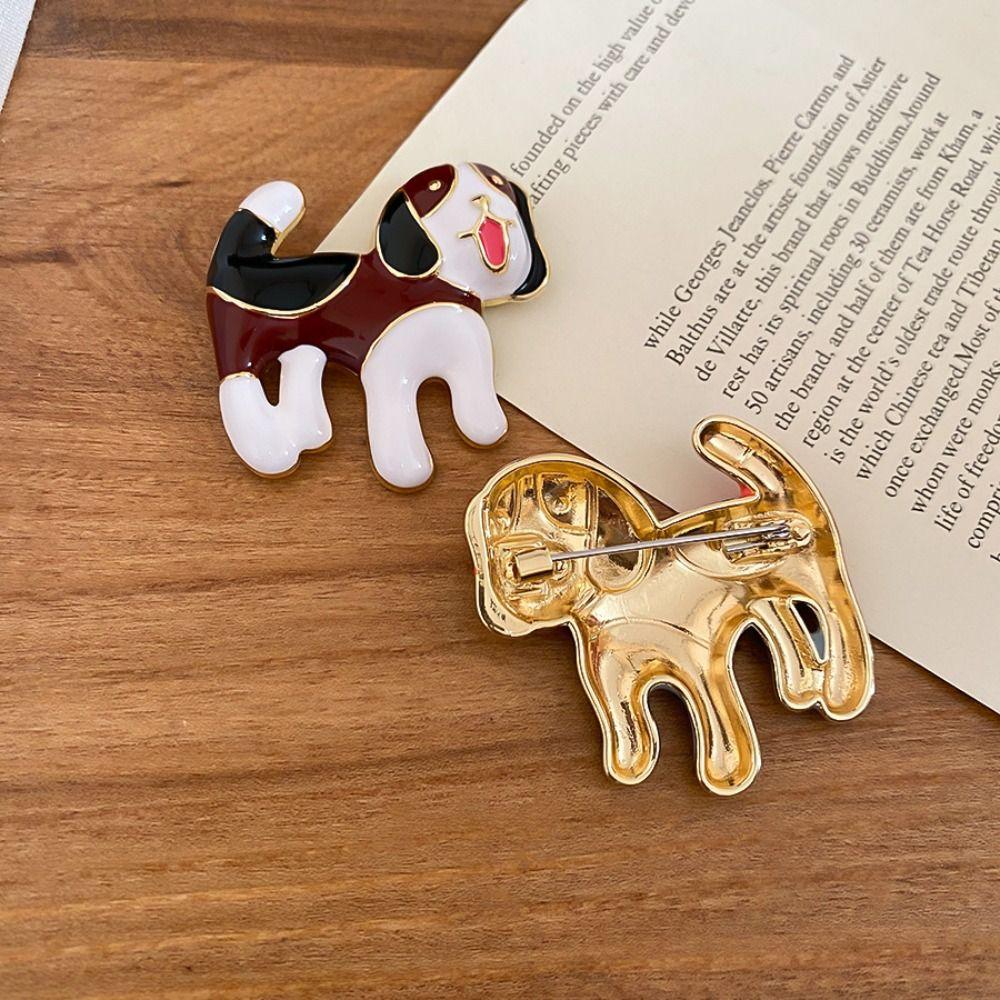 Sweet Drip Oil Animal Brooch Jewelry Accessories Animal Lapel Pins  Party Decoration