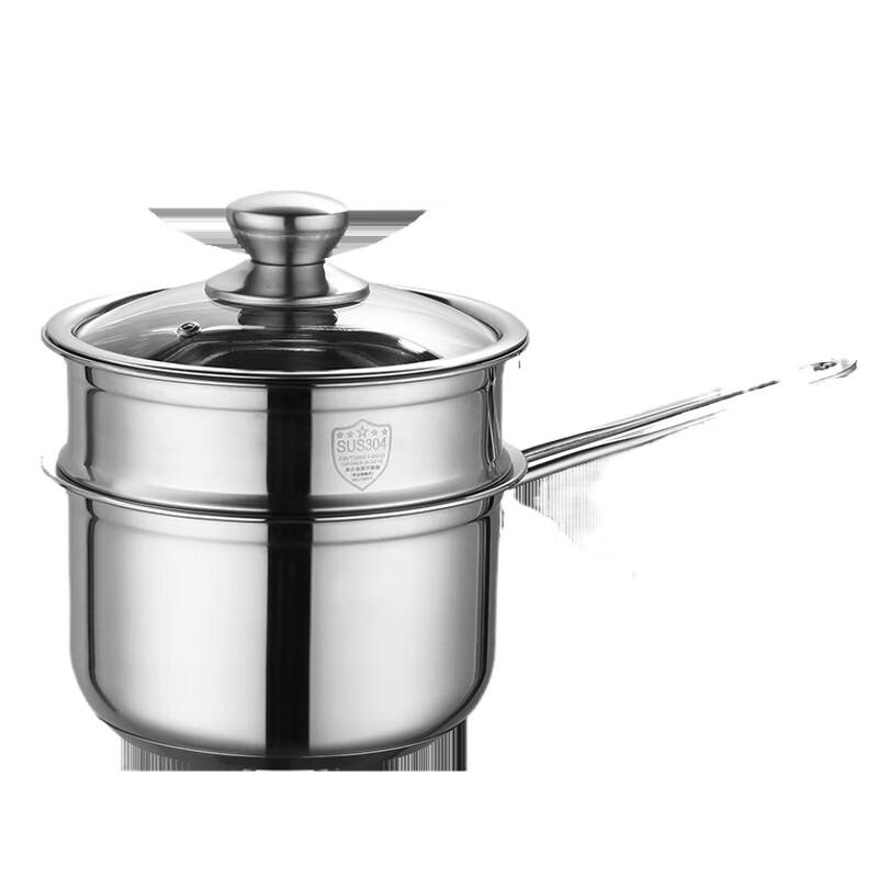 Shangheng 18cm Double-Layer Stainless Steel Steaming Pot