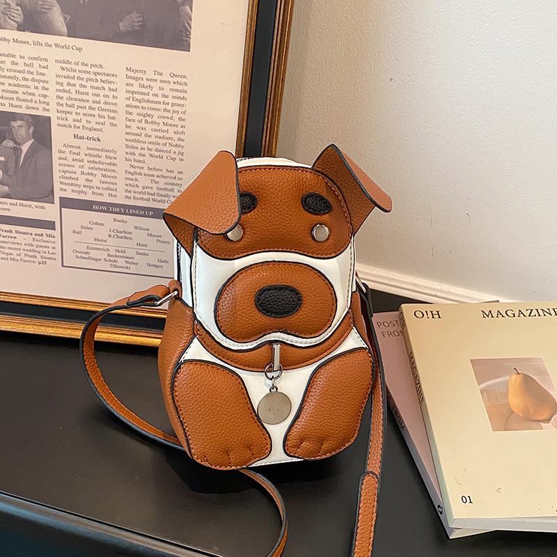 2026 New Personalized Creative Handbag Cute Animal Doll Bag Lady Girls Cute Cartoon Crossbody Phone Purse Fashion Clutch Bag