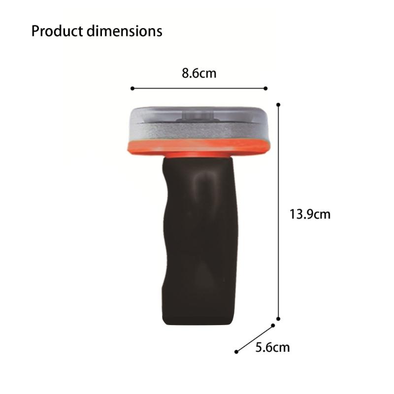 Glass Cleaning Tool Featuring Brush Suitable for Effortless Oil Film Removal Improves Visibility No Extra Tools Required