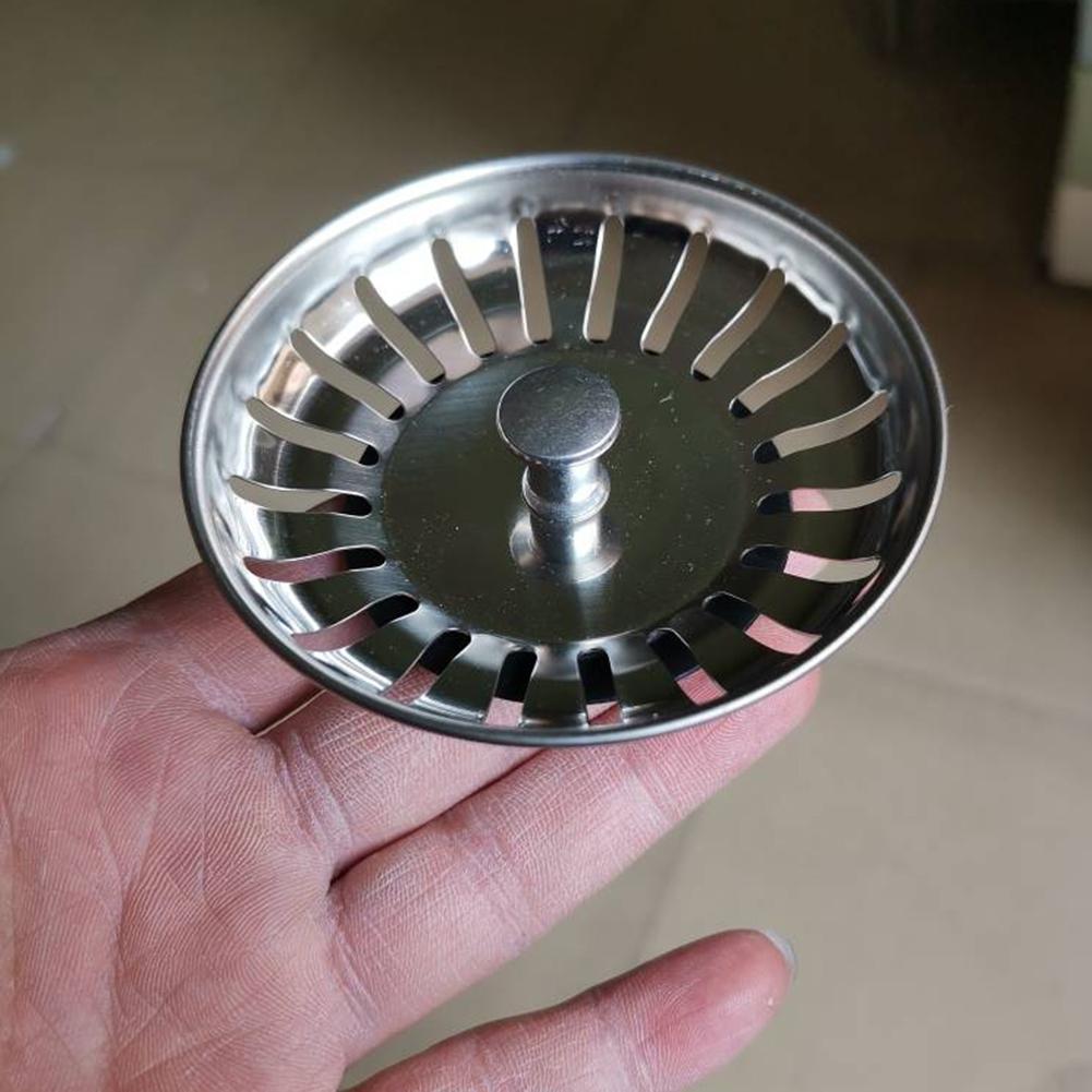 Sifon Chiuvetă Deșeuri Bazin Filtru 82mm Piese Cauciuc Tijă Model Bilă Elegant