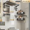 Cmaos 3-Piece Wall-Mounted Bathroom Shelf Set