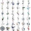 European 925 Silver Swallow,Hummingbird Bead Pendant Suitable for Original Bracelet DIY AccessoriesExquisite Jewelry
