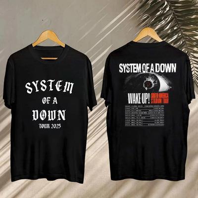 2026 System Of A Down South America Stadium Tour Shirt
