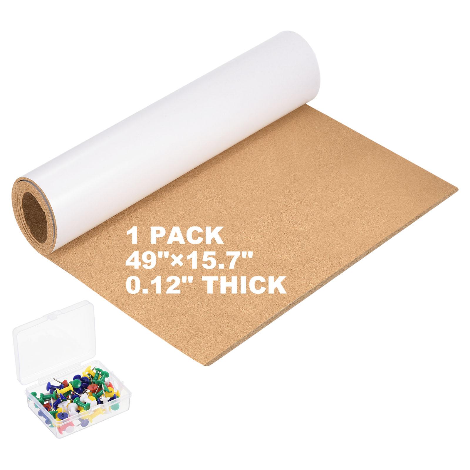 

Square Cork Board Bulletin Board Self Adhesive Small Square Pin Board with Push Pin Wood Clips Wall Cork Board Tiles Corkboard