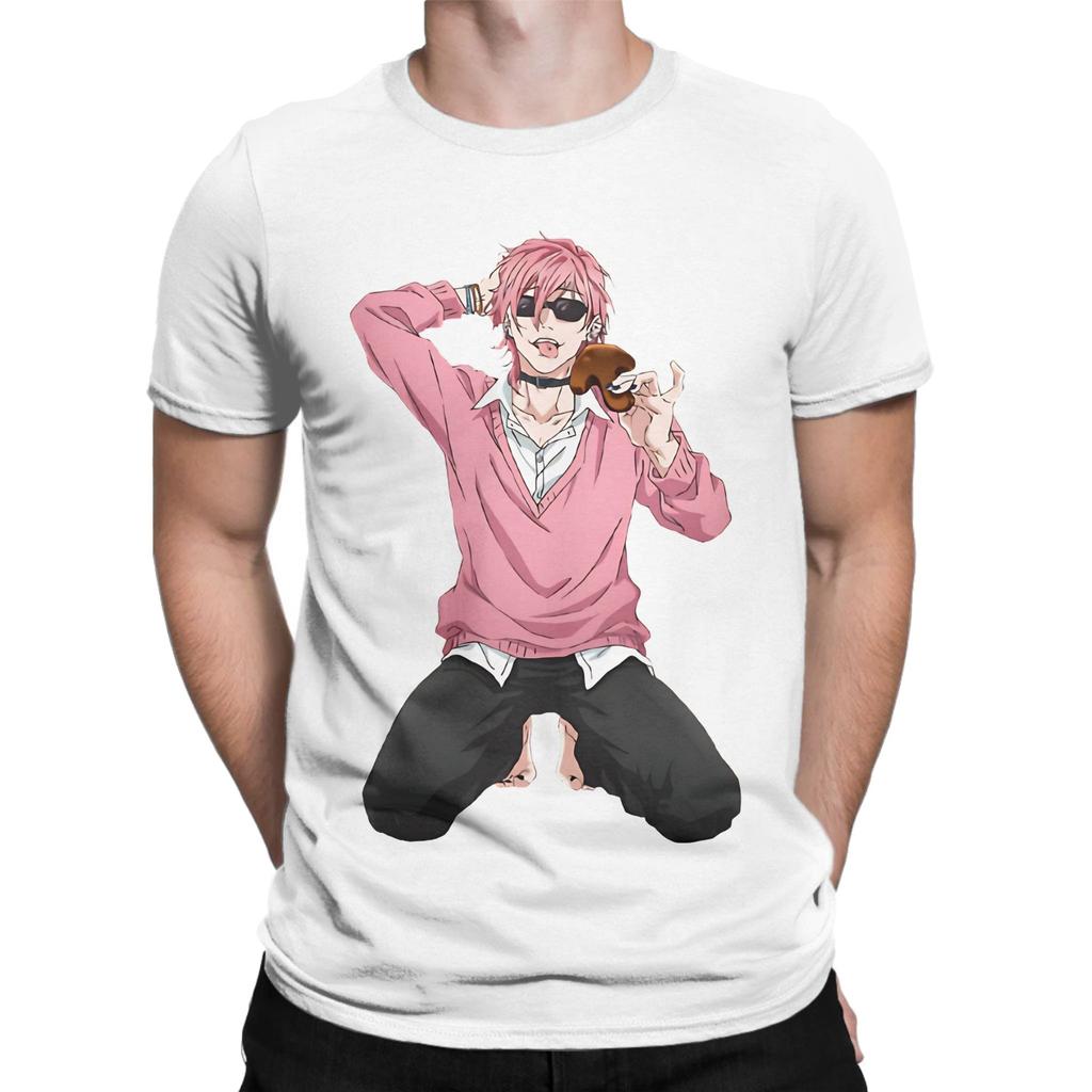 Cool Yarichin B Club chibi T Shirts Men Women Pure Cotton Unique T-Shirt Round Collar Tee Shirt Short Sleeve Tops Gift Idea