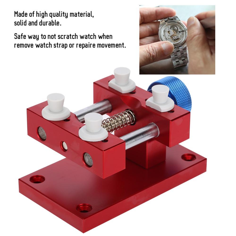 Aluminum Material Watch Clamp Large Size Repair Tool Fixing Fixture Watch Stand Horology Work