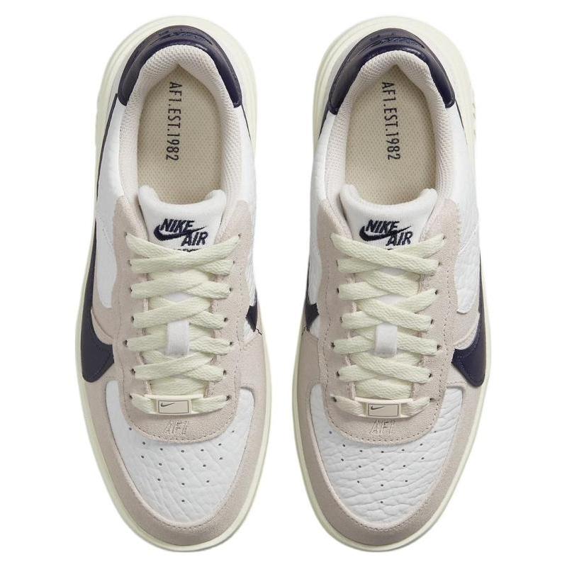 Nike Air Force 1 Low PLT.AF.ORM 'Summit White Navy' Women's Sneakers FB8481-100