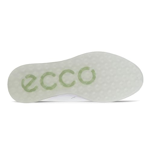 ECCO Women's Waterproof BOA Golf Sneakers, Size S3, White, Size 25.0 cm, 2.5E