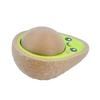 Decompression Toy, 3D Printed Avocado Stress Relief Toy with Press-Rebound Design, Portable Palm-Sized Desktop Ornament