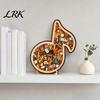 Precision Cut Wood Puzzle Musical Note Wooden Decoration, Instrument Jigsaw Puzzle, Decoration Family Night Challenge Game, Gift for Kids Adults Game