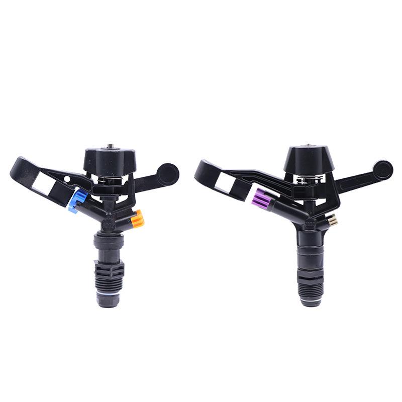 360° Rotating Lawn Sprinkler with Adjustable Dual Spray Arm for Garden Irrigation and Landscaping