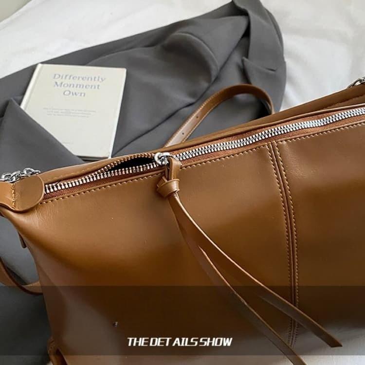 Retro women's bag large capacity single shoulder oblique span tote bag