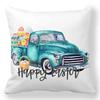 Easter Decorative Pillowcase Cartoon Egg Rabbit Flower Print Cushion Cover Bedroom Room Home Decor 45X45 Cm