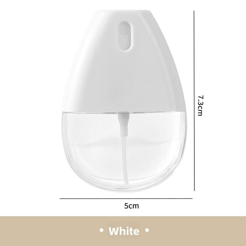 25ml Card Alcohol Spray Bottle Nano Fine Atomized Perfume Children's Portable Disinfectant Small Miniature Dosing Spray Bottle