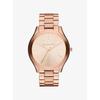Oversized Slim Runway Rose Gold-Tone Watch MK3197