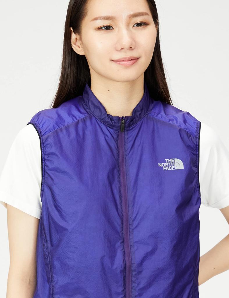 The North Face Impulse Racing Insulated Vest and Lapis Lazuli Size S Women's (NYW82172), Lightweight, Warm, Windproof, Water-Repellent, Blue,