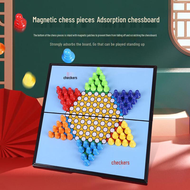 Mussels Portable Checkers Board Game Set