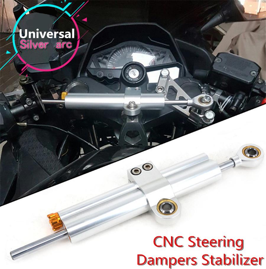 Universal  CNC Steering Damper Stabilizer Reversed Safety Control Motorcycle