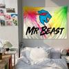 Game Blogger MrBeast Hanging Bohemian Tapestry Bohemian Wall Tapestries Mandala Cheap Hippie Wall Hanging