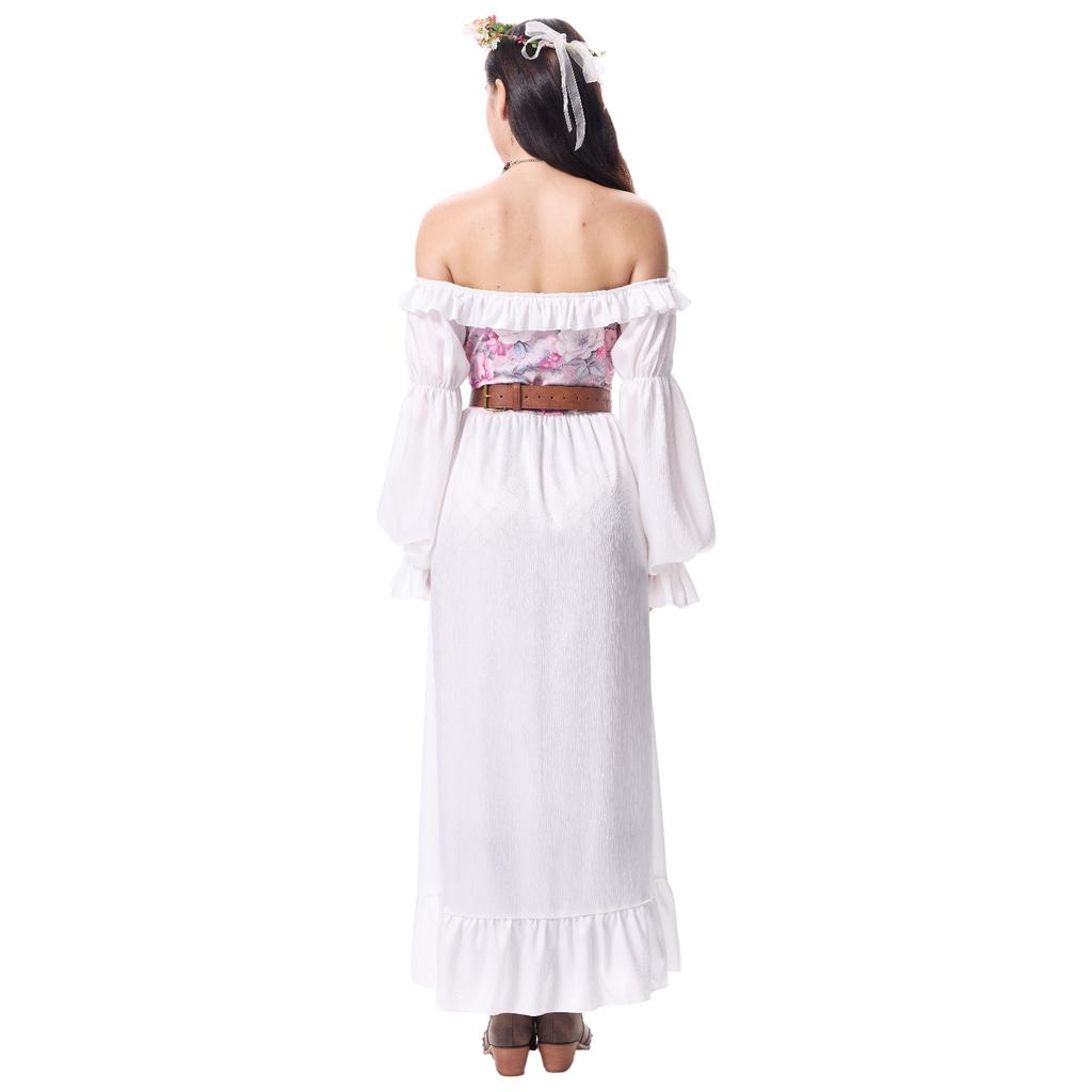 Women's Vintage Dresses Casual Sleeve A-line Role Play Dresses